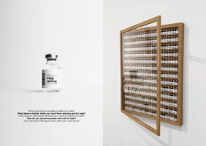 'Bottled pondering' book