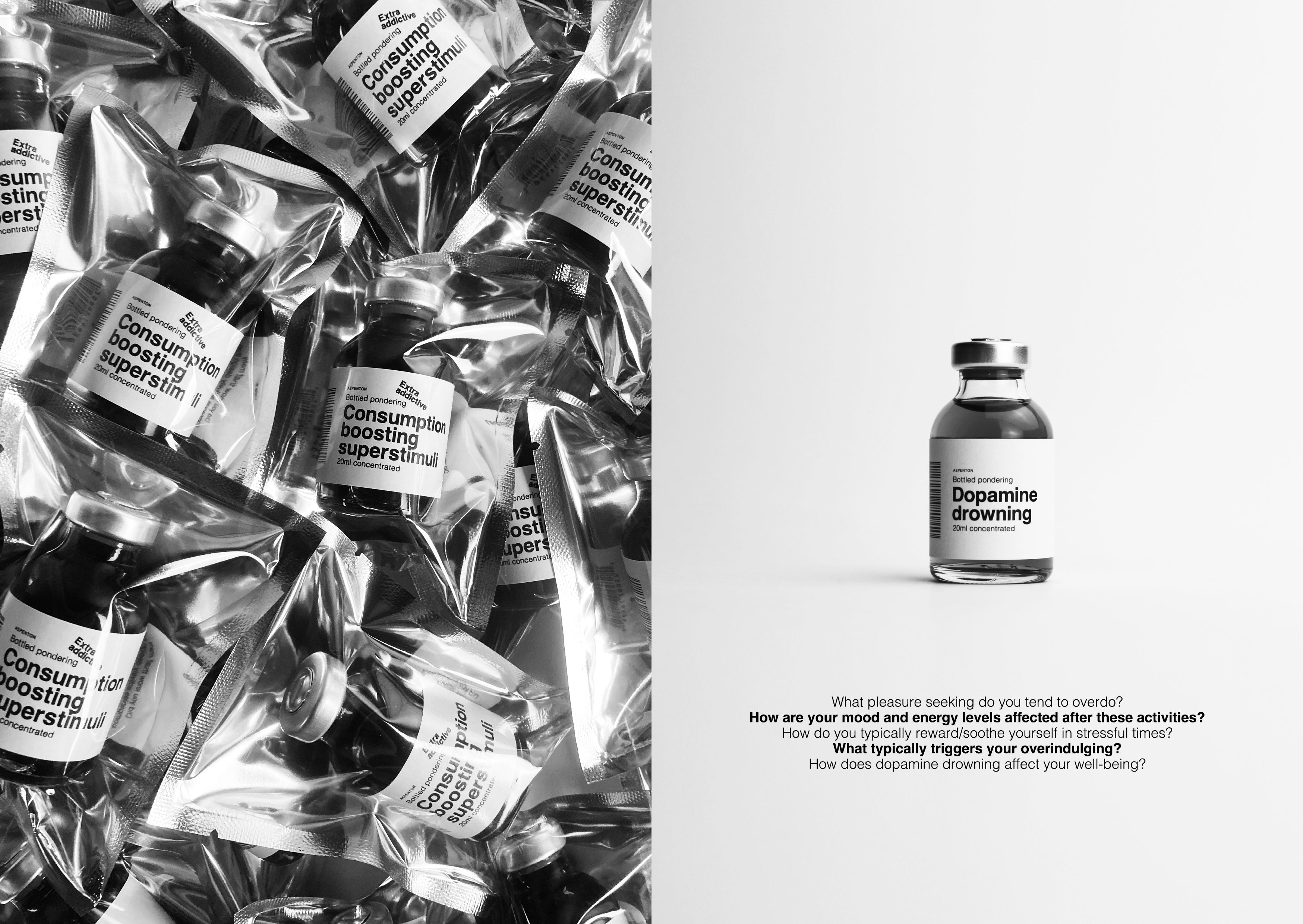 'Bottled pondering' book