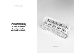 'Bottled pondering' book