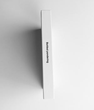'Bottled pondering' book