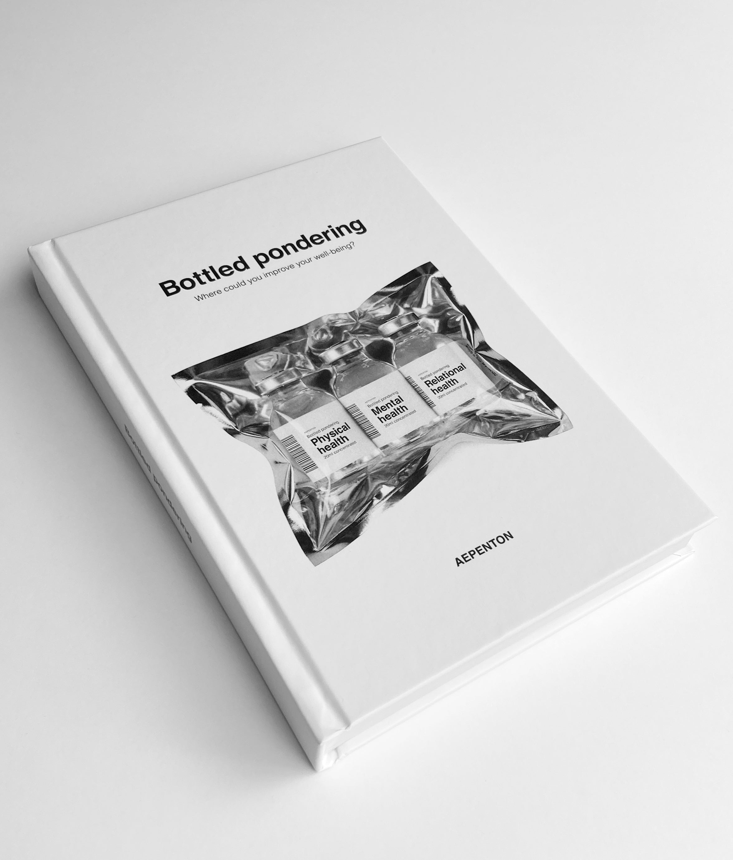 'Bottled pondering' book
