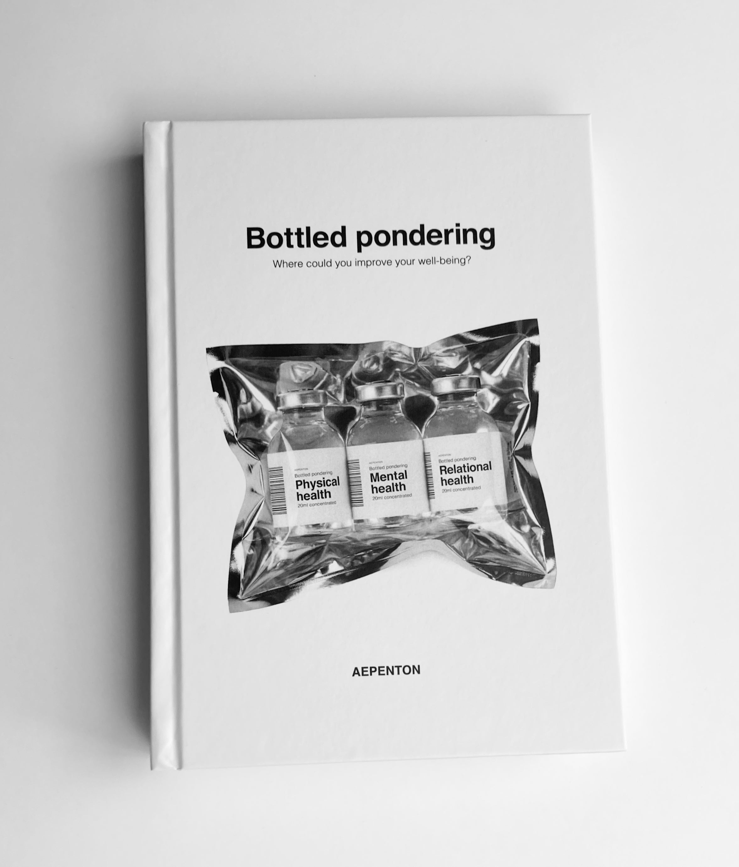 'Bottled pondering' book