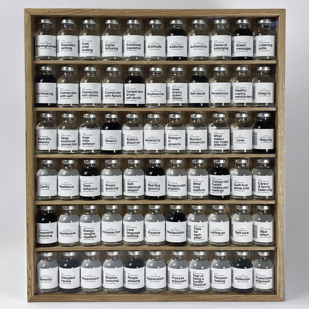 Oak wood display for 66 bottles